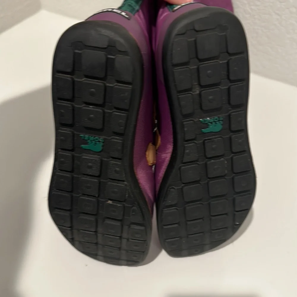 Sorel Damen Retro ‘88 Purple Waterproof Tall Rain Boot Size 5.5 Style NL1708-505